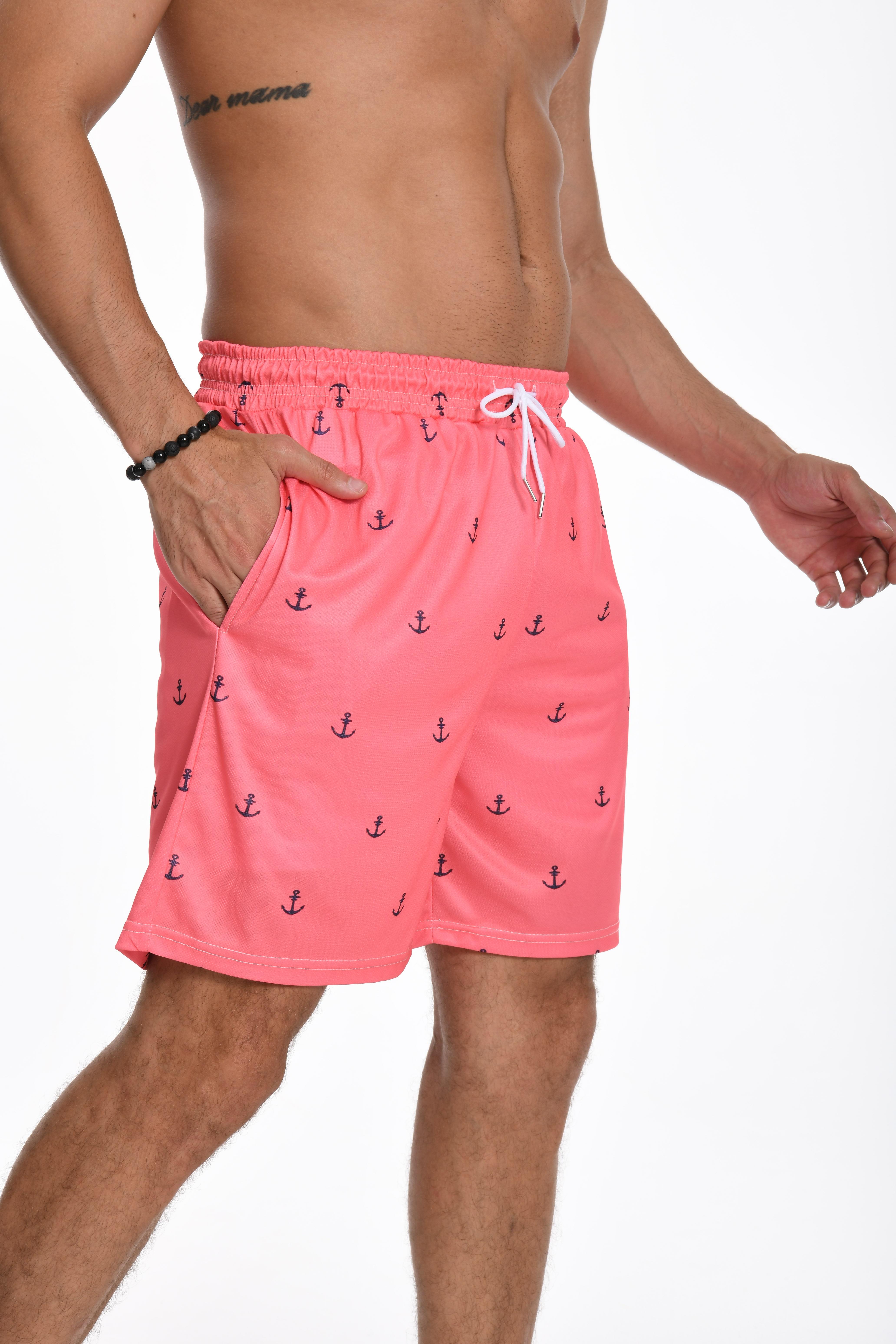 JUNBAOSS Men’s Swim Trunks with Compression Stretch, Beach Shorts with Pockets, No-Chafing Boardshorts, Breathable Fit, Hawaiian Beach Shorts, Sportswear JUNBAOSS Men’s Swim Trunks with Compression Stretch, Beach Shorts with Pockets, No-Chafing Boardshorts, Breathable Fit, Hawaiian Beach Shorts, Sportswear