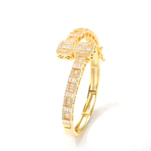 Baguette Bangle Bracelet