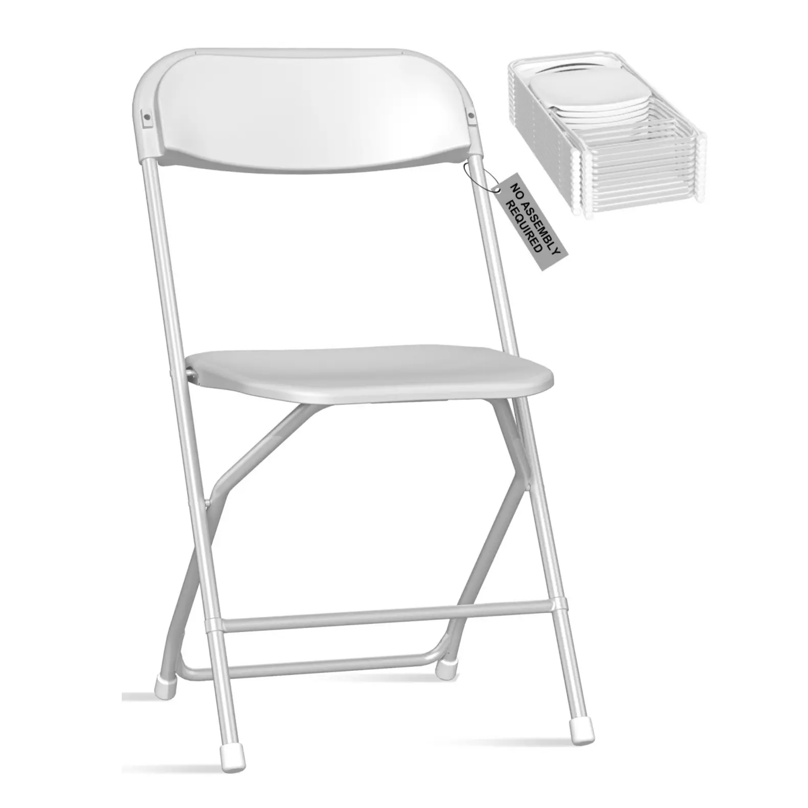 2/6/10 Pack Folding Chairs, Plastic Folding Chairs Outdoor Indoor, 350lb Capacity,Portable Event Chair, Lightweight Folding Chair,for Events Office Wedding Party Rental Picnic Patio