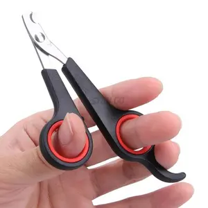 Pet Nail Clipper with LED Light, Anti-slip Pet Nail Clipper, Universal Nail Trimmer for Dogs & Cats, Pet Grooming Tool