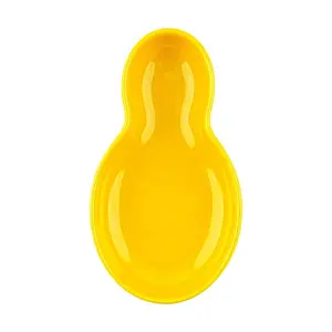 POLAATHOME Korean Vegetable Mini Dipping Dish - Pumpkin Shaped, 12x6.7cm, Sauce Bowl for Soy Sauce, Vinegar, Kimchi, Condiments