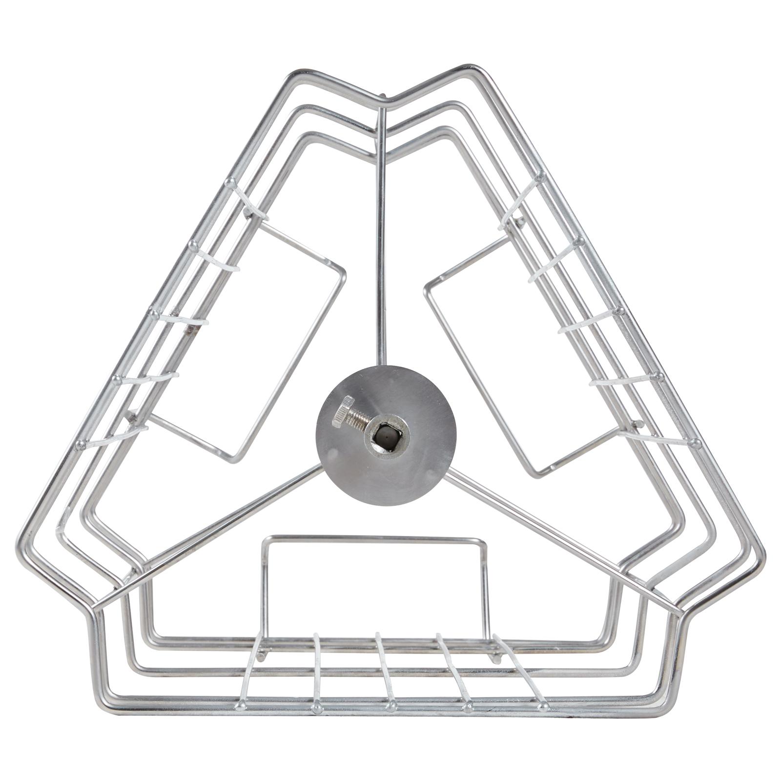 VEVOR Manual Honey Extractor, TikTokShopBlackFriday, 3 Frames Honey Spinner Extractor, Stainless Steel Beekeeping Extraction, Honeycomb Drum Spinner with Lid, Apiary Centrifuge Equipment with Height Adjustable Stand