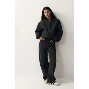 H&M Quilted bomber jacket