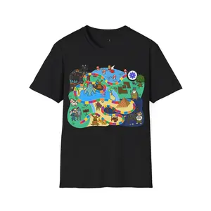 RuneScape Board Game Inspired Graphic T-Shirt – Fantasy Gamer Tee