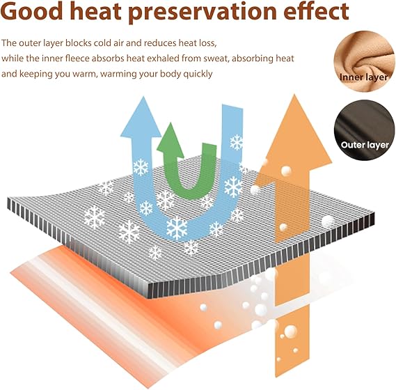 Fleece Lined Tights Sheer Women - Fake Translucent Warm Pantyhose Leggings Sheer Thick Tights for Winter