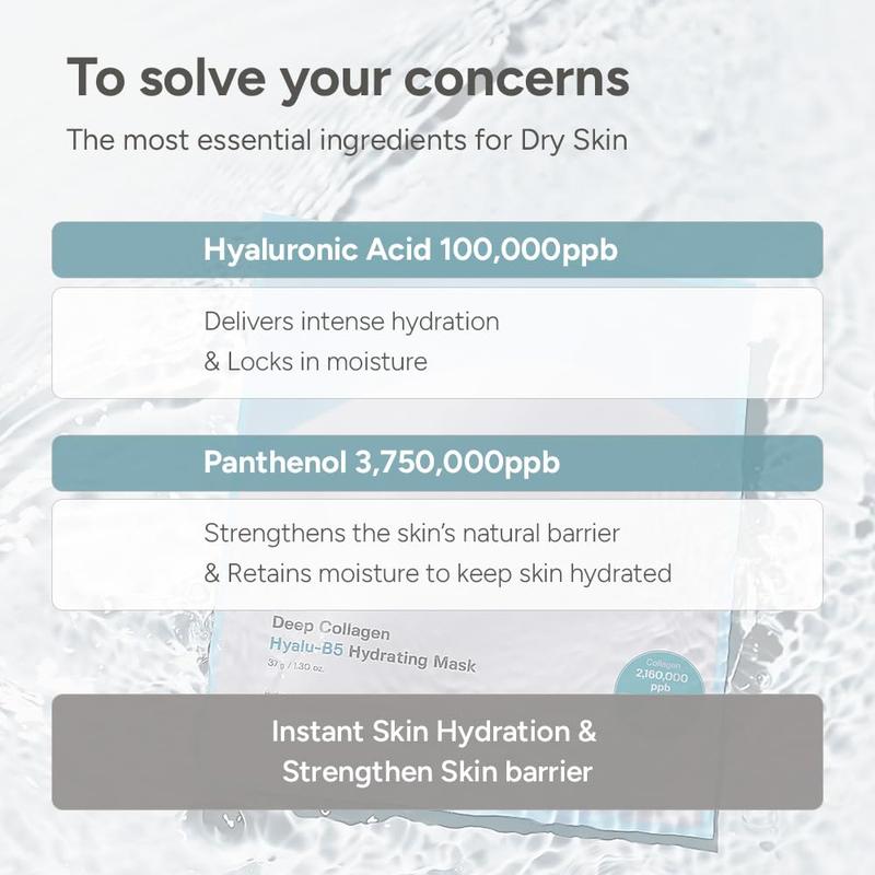 [Sungboon] Deep Collagen Hydrating Overnight Mask (4ea) | The OG Glowing Facial Mask with Intense Hydration | Korean Skincare Essential