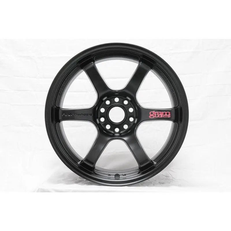 Gram Lights 57DR 19x9.5 +35 5x114.3 Semi Gloss Black Wheel