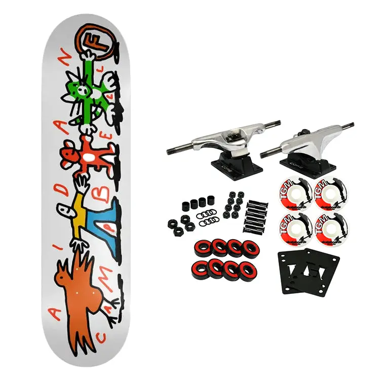 Foundation Skateboard Complete Aiden Campbell Friends 8.38" x 31.75"
