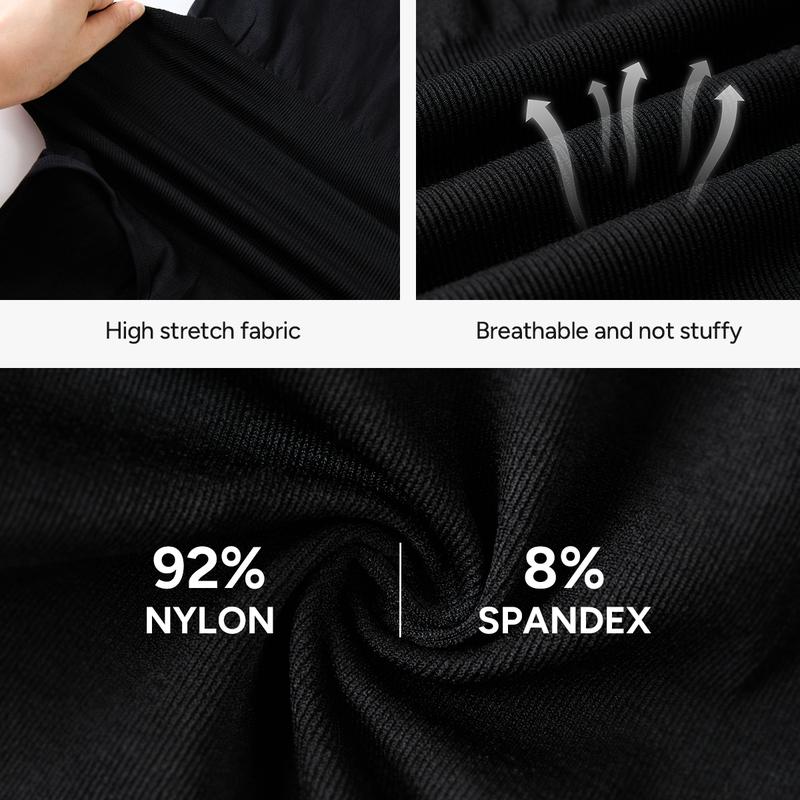 Nebility Women's Seamless Round Collar Long Sleeve Bodysuit Basic Stretch Jumpsuit Minimalist Plain Shapewear Womenswear