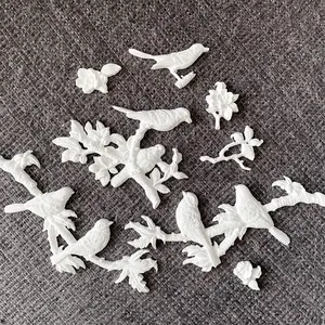 ReDesign with Prima - Whispers of Wings (Birds) Silicone Mold (5x8 Size)