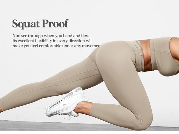 ODODOS Women's ODLIFT Compression Leggings, 25"/28" High-Waist Sports Bottoms for Yoga Workouts