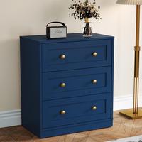 3 drawers-Blue