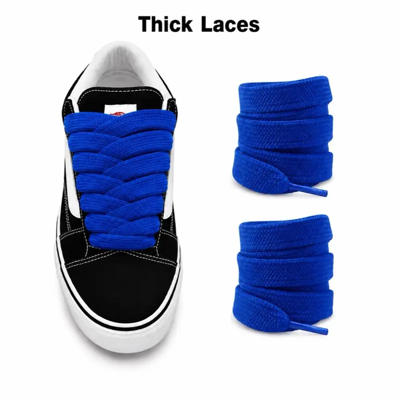 Thick Show Laces Trendy Shoe Laces Chunky Shoe Laces