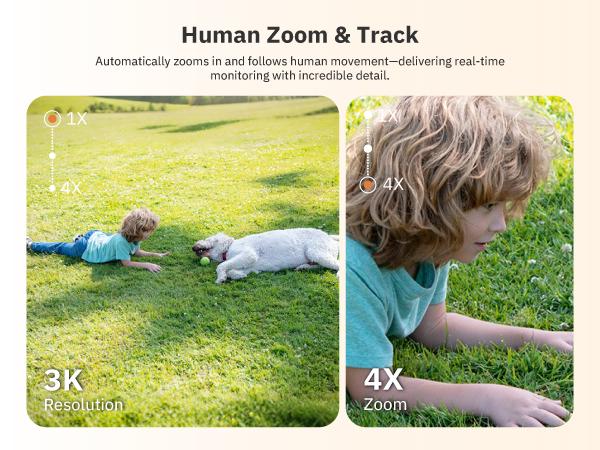 Girafit 5MP 3K Window Camera,2.4GHz & 5GHz Wi-Fi Indoor Security Camera with Thermometer and Hygrometer ChroMax Al Color Night Vision,Person & Motion Detection,24/7 Record