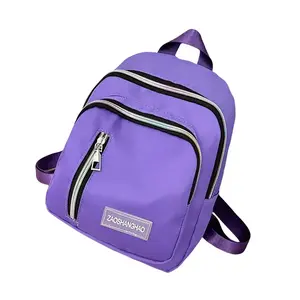 Fashionable Women's Crossbody Bag Casual Commuter Large Capacity Purple Shoulder Bag with Gold Accents