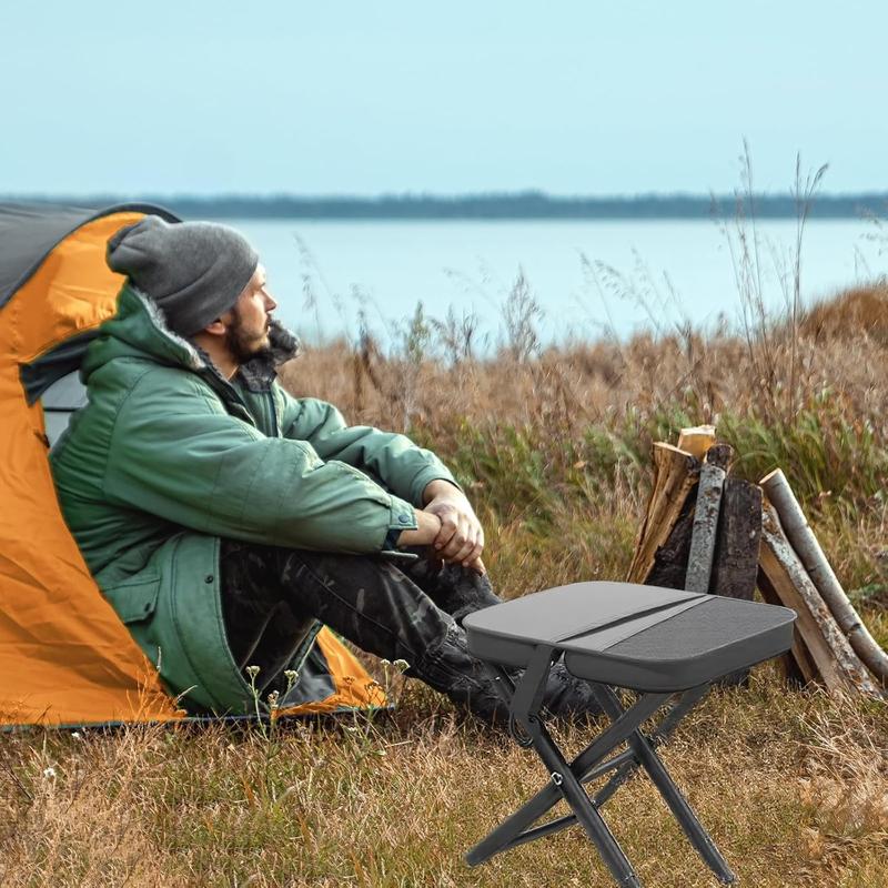 Camping Chairs, 1.2 lbs ultra light, Max Load Capacity 250lbs, Portable outdoor folding chair with pocket, For Queuing, Fishing, Hiking Tours, Outdoor Activities Camping Accessories, Camping supplies, best New Year's Day gift
