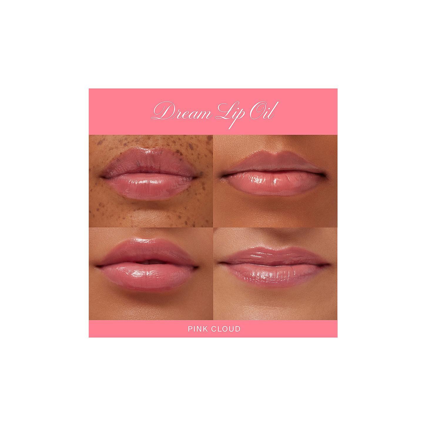Summer Fridays Dream Lip Oil in Pink Cloud