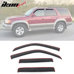 Side Window Visor Somke Deflectors for Toyota 4Runner 1996-2002 In-Channel