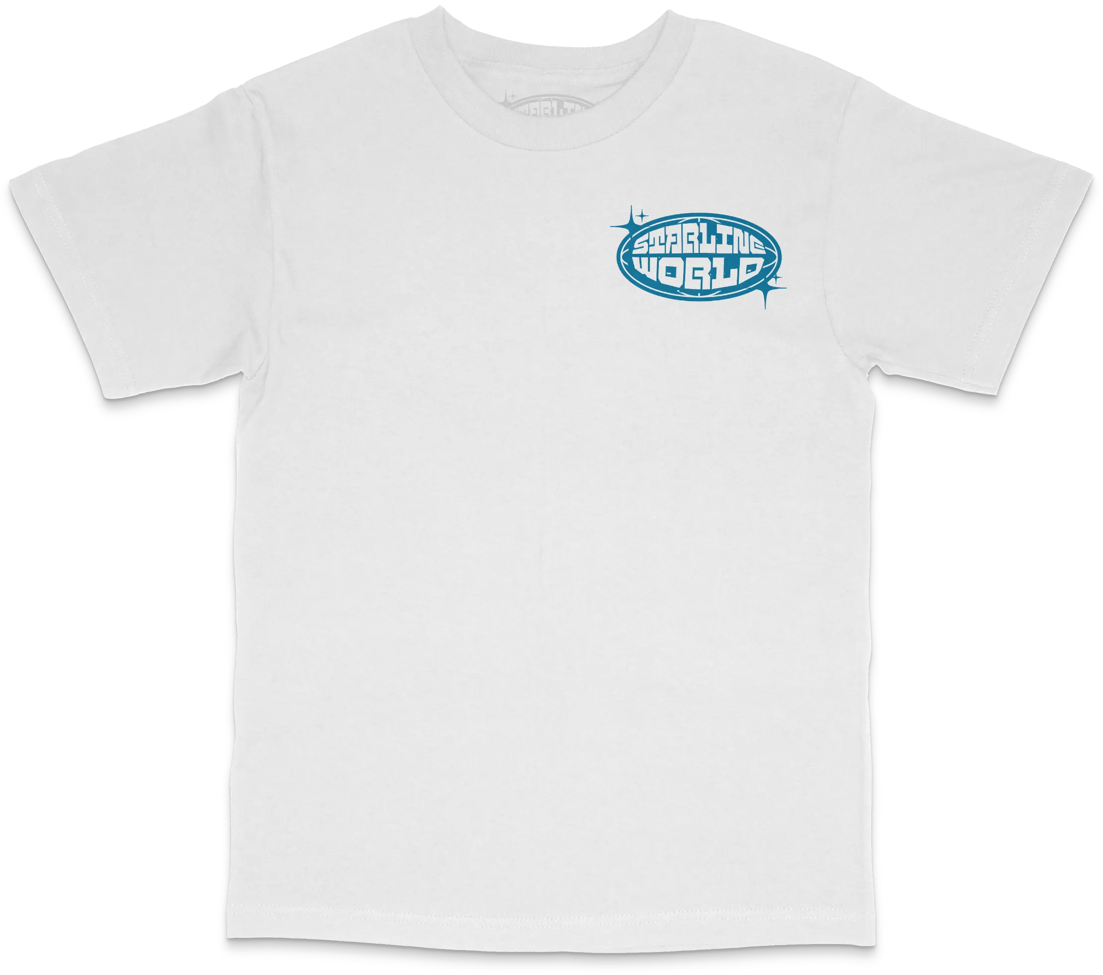 StarlineWorld (White-Blue) Tee