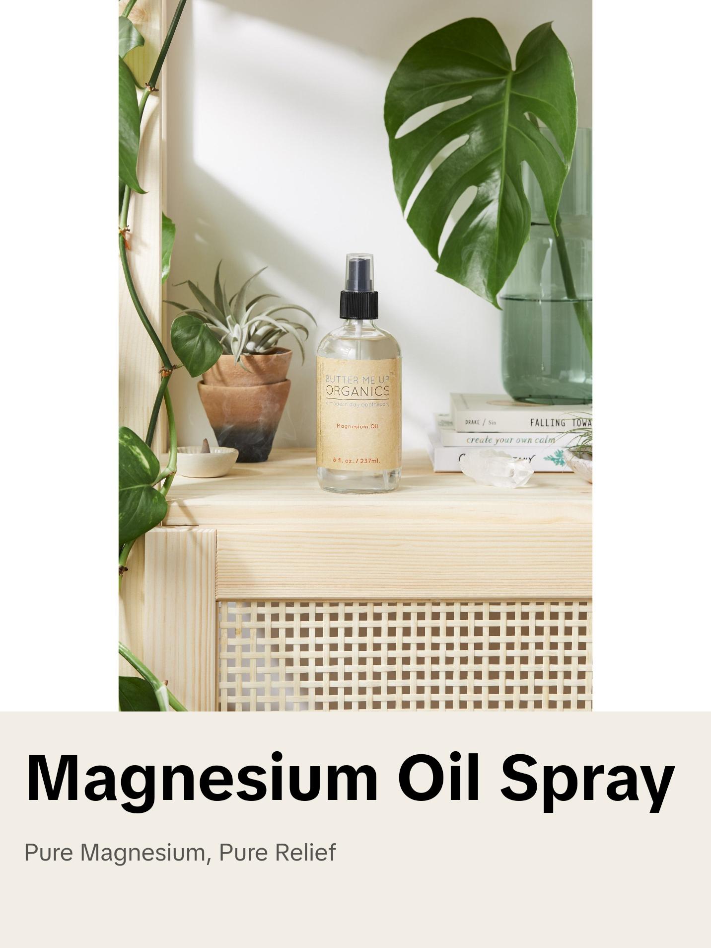 Butter Me Up Organics Magnesium Spray