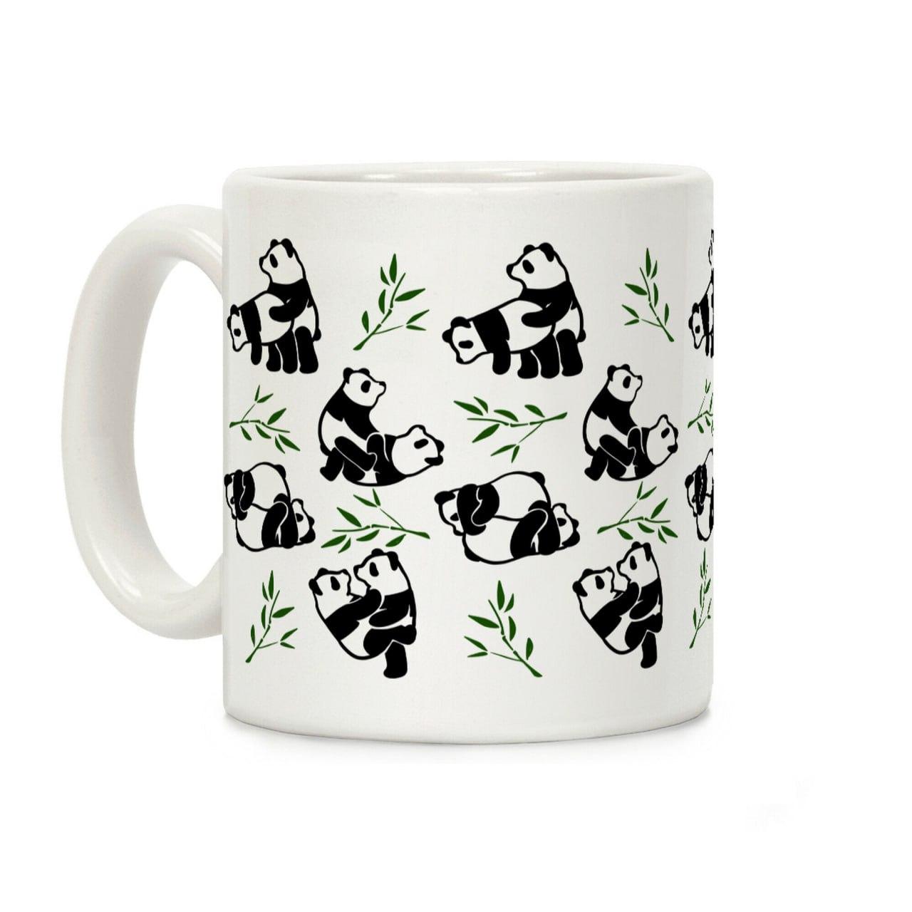 Funny Boobees Pattern Coffee Mug – Funny White Ceramic/Accent Mug 11oz