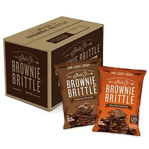 Sheila G's Brownie Brittle 1oz Variety - Salted Caramel / Chocolate Chip | 20 Ct