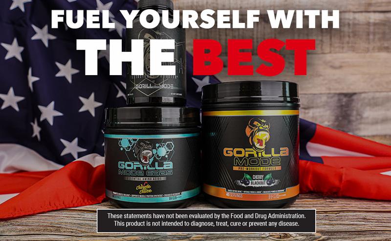 Gorilla Mode EAAs - Essential Amino Acids Fitness Supplement (30 Servings)