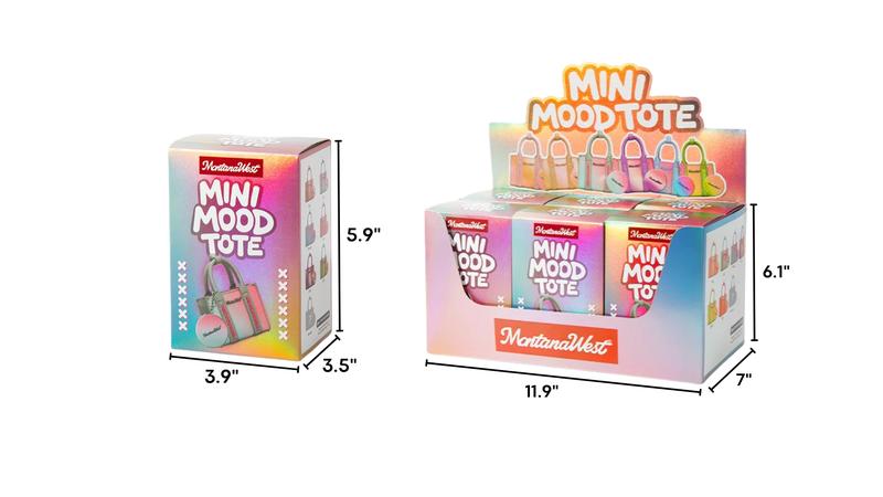 Montana West Mini Mood Tote Blind Box Suprise Gift for Holiday