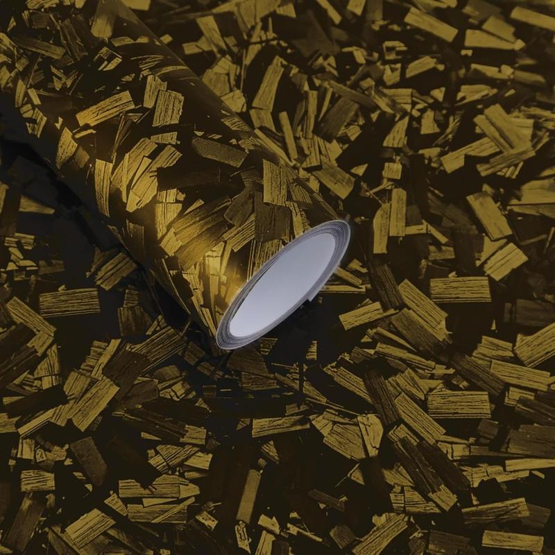 60" x 12" Car Body Vinyl Film Wrap Sticker With Tool Set, 5FT x 1FT Car Wrap Vinyl Roll with Air Release - Air Bubble Free (7D Matte Carbon Fibre)