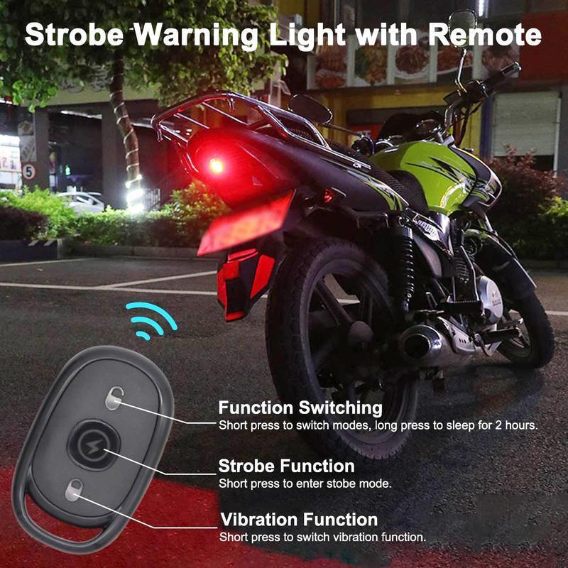 Car LED Light, Remote Control Strobe Light, Aircraft Light, USB Rechargeable Decorative Light, Suitable for Car Drone Aircraft Trucks Motorcycle Bike