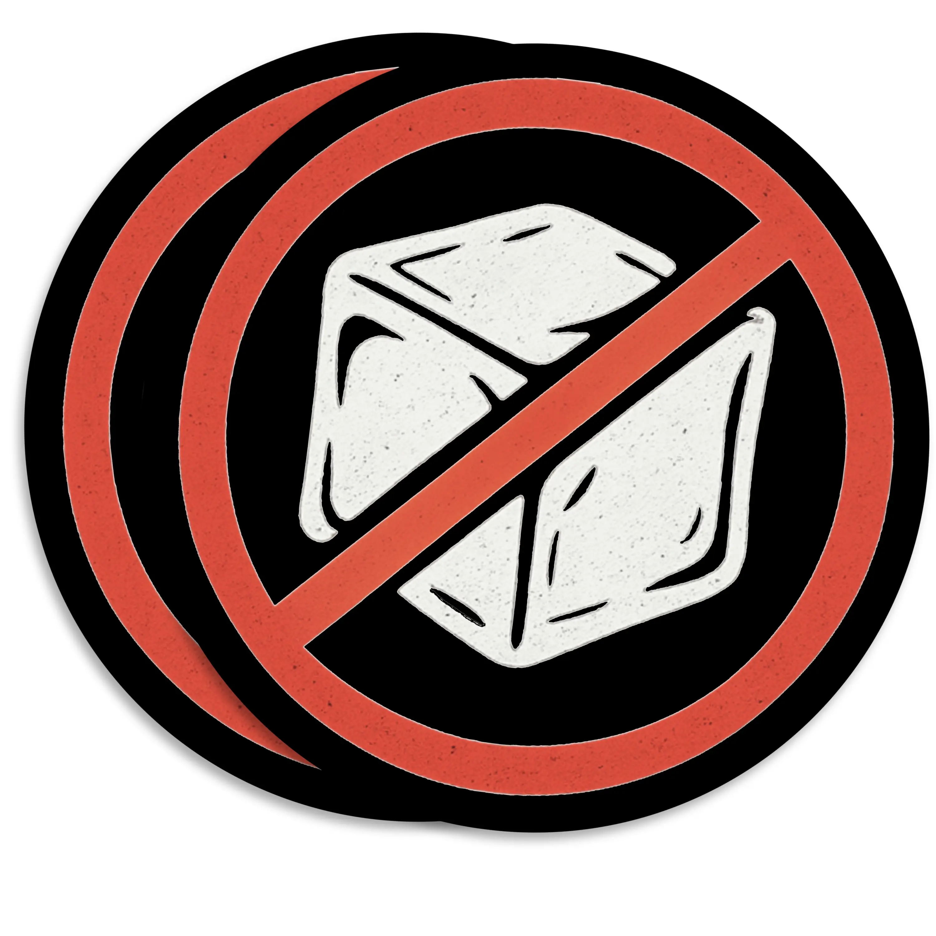 Printlabz - ASL  F ICE  Sticker Sign Language Decor Deaf Culture Inclusive Protest  - Toolbox - 2 Pack 5 Inch - EPLS0167