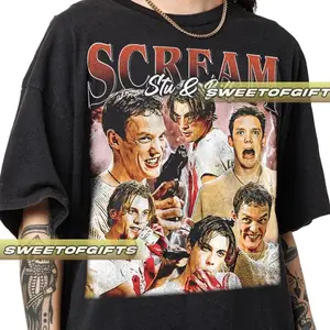 Limited Stu Macher and Billy Loomis Vintage T-Shirt, Shirt Gift For Woman and Man Unisex T-Shirt GP02