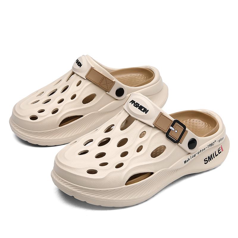 Shoes for Mens Womens Outdoor Slip-on Beach Sandals with Arch Support Unisex Platform Classic Waterproof Lightweight