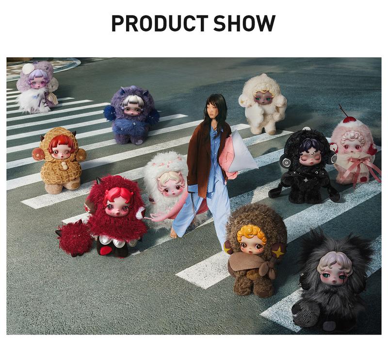 [Spanish] – SKULLPANDA You Found Me! Series – Colgante de Muñeco de Peluche