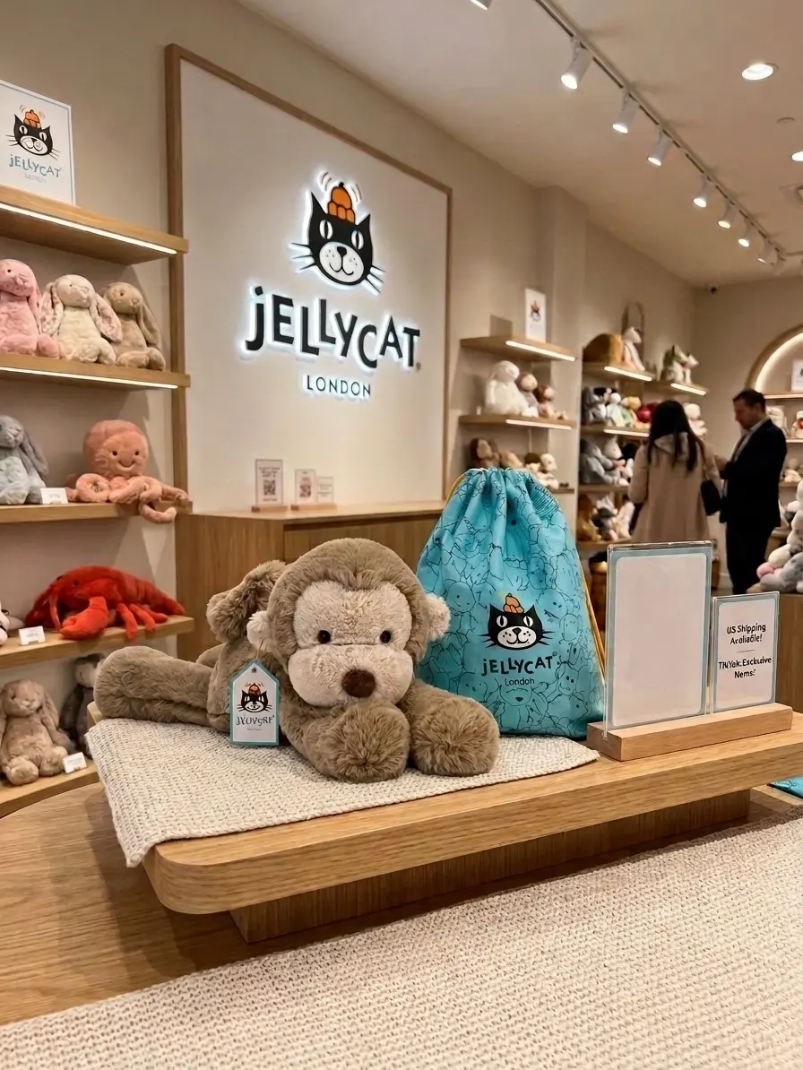 Smudge Monkey by Jellycat Official Plush | US Stock | Free Jellycat Gift Bag