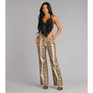 Wild Intent Snake Print Pants Wild Intent Snake Print Pants