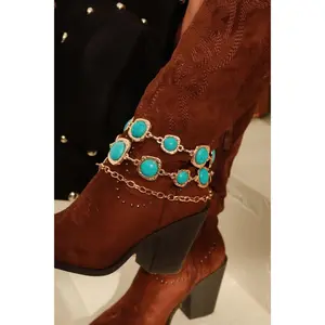 Presley Statement Chain Belt - Gold