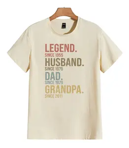 [Lunicora] Dad Grandpa TShirt, Father's Day TShirt, Graphic Tee, Funny Dad Birthday Gift for Men