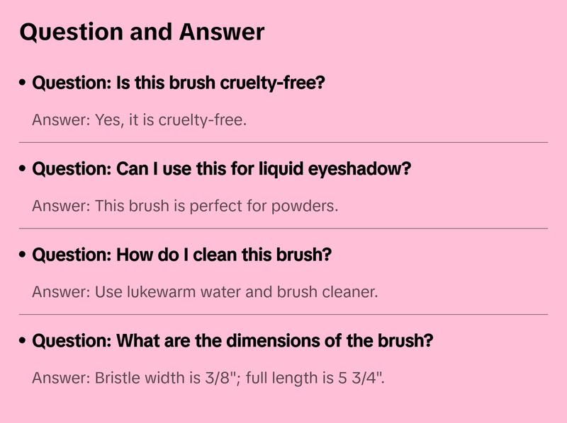 P-05 Small Packer Brush