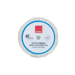 RUPES [ROTARY CUT & FINISH] Wool Polishing Pads