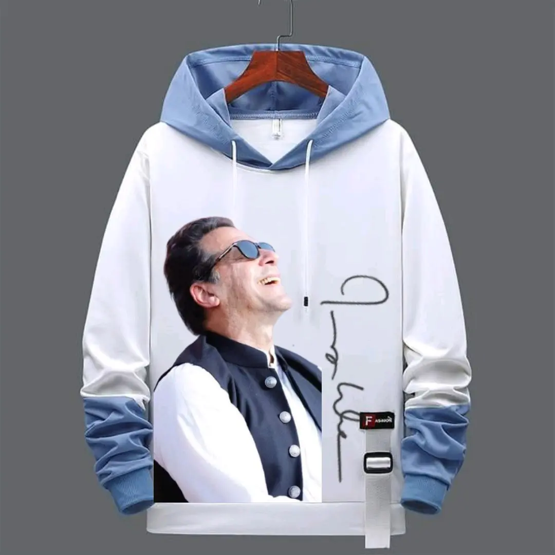 Stand With Imran Customized Imran Khan Adults / Kids/ Unisex's Imran Khan, Jersey, Hoodie , Long Sleeve, Fleece Hooded Sweatshirt Pullover Cotton Casual