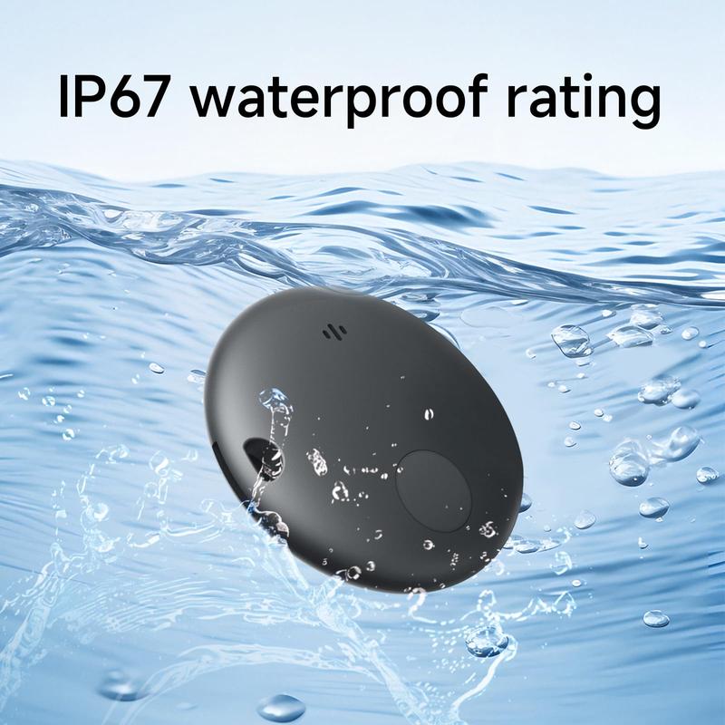 Air Tags, Smart Tag Works with Find My (iOS Only), Item Finder for Keys, Luggage, Suitcases, Wallets, Replaceable Battery, IP67 Waterproof, Worldwide Tracking, 95-105db, 2 Pack wireless key finder