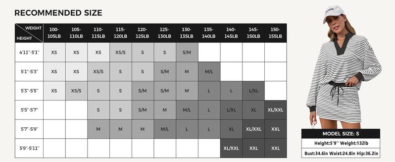 Fisoew Striped 2 Piece Outfits Casual Sweatshirt Skirt Set Long Sleeve Skort Workout Set Matching Lounge Sets Women's Matching Sets Women #Springtok #TikTokShopHolidayHaul #TikTokShopJumpstartSale Fabrics Elastic two piece set Elegance Shorts