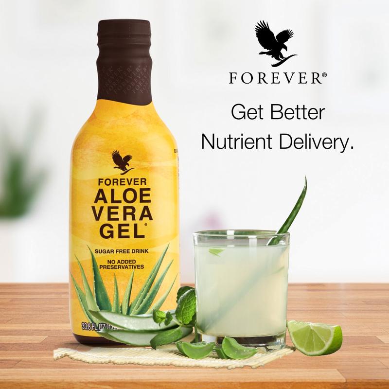 Forever Aloe Vera Juice Supplement 2 pack Gel Natural Digestive Nutricional Supplements Wellness Organic