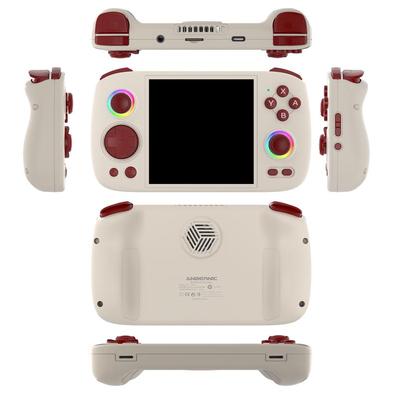 Anbernic RG Cube Game Console【Buy 1 Get 1 Card Reader+1 Fancy Case+1 Screen Protector+1 Type-C Cable】Android 13 3.95-inch IPS Touch Screen 720*720 Unisoc T820 Processor Quad-core Mali-G57 5G WiFi Bluetooth Output Ready to Play Gift Package