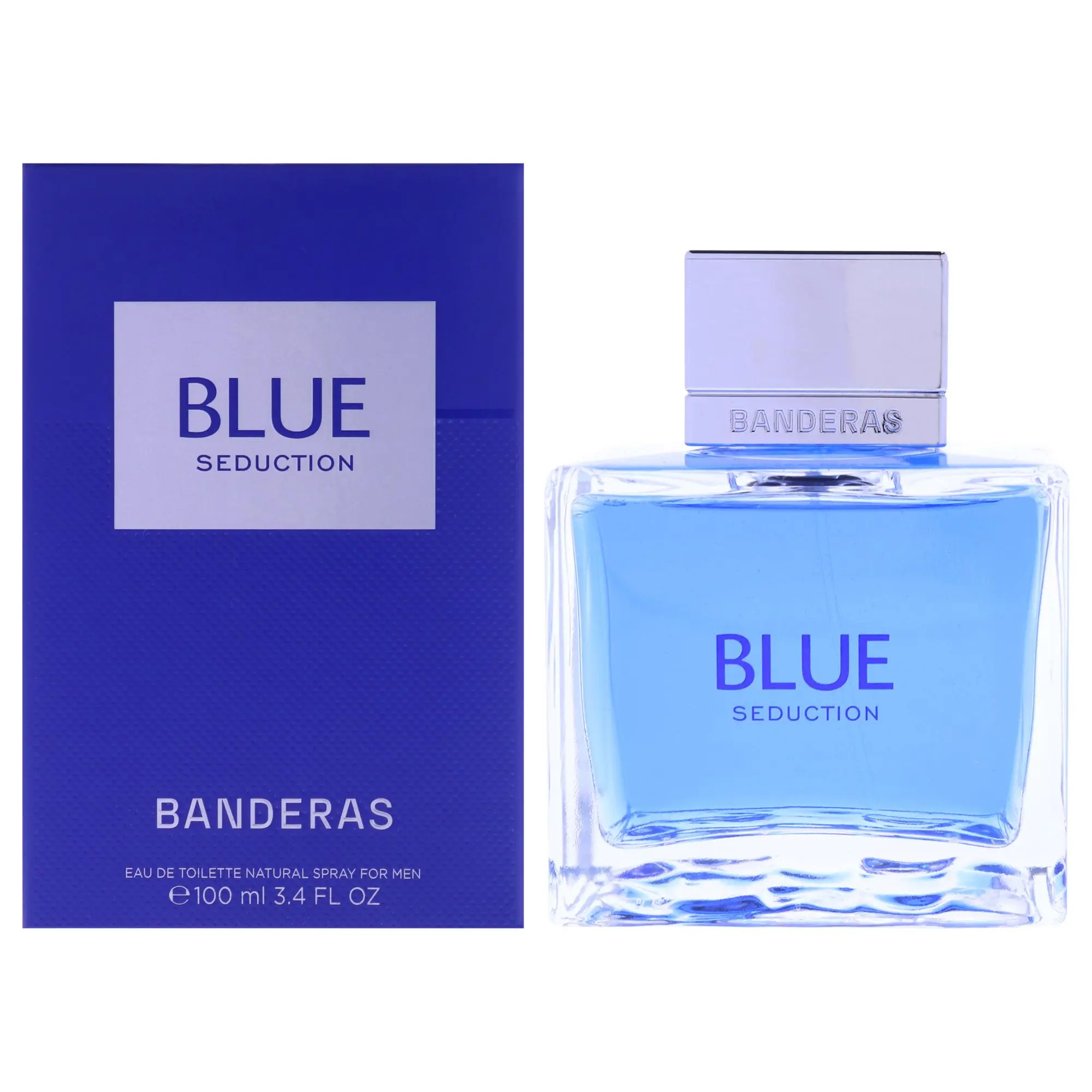 Blue Seduction by Antonio Banderas for Men - 3.4 oz EDT Spray