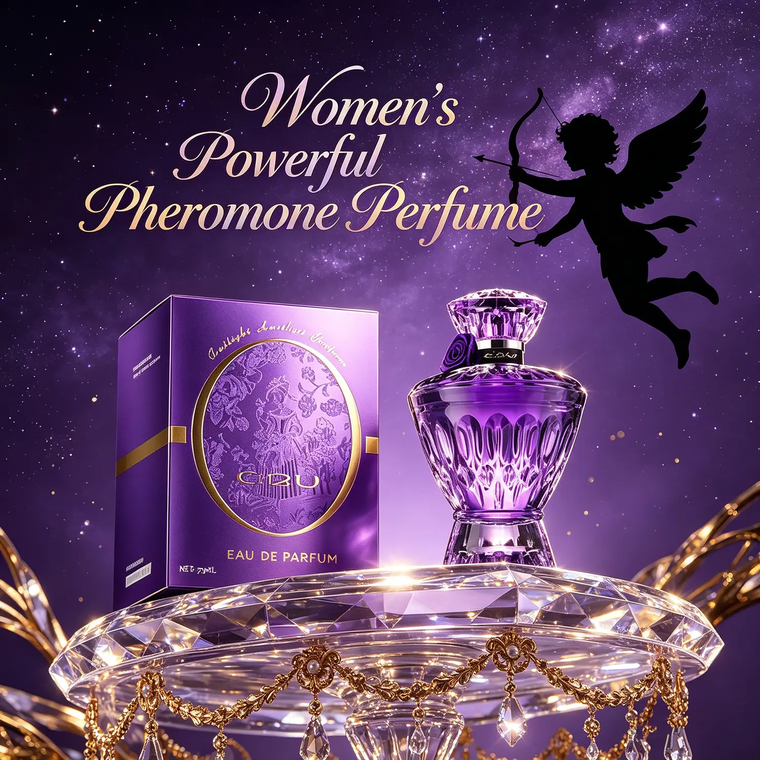 Women's Strong Pheromone Perfume - Long-Lasting Floral Fruity Woody Notes, Attraction-Boosting Formula, Ideal Valentine's Day Gift, Gifts for Women, Perfumes For Women