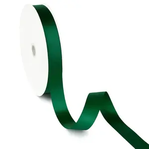 1" Double Faced Satin Ribbon 1 inch - 100 Yards High-Density Polyester for Gift Wrapping Bows Scrapbooking Weddings Party Decor DIY Craft