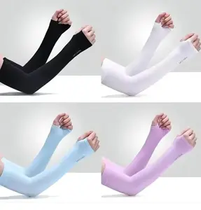 4Pcs Unisex Cooling Arm Sleeves Cover Sports Running UV Sun Protection Outdoor Men Fishing Cycling Sleeves for Hide Tattoos