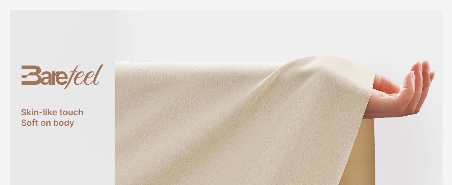 G4Free Barefeel Wide Leg Pants for Women High Waisted Loose Casual Dress Work Yoga Pants Seamless Naked Feeling Soft Fabric Fitting Womenswear Trouser Baggy Bottom Comfort Wideleg